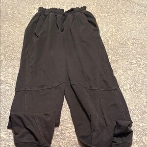 Aerie Black Relaxed Fit Pants
